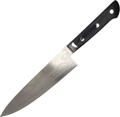 SATAKE CUTLERY Damascus Chef Knife 8 Inch, 69-Layer Aichi Damascus Steel, Gyuto Japanese Kitchen Knife, Gift for Home Cooks and Professional Chefs, Made in Seki Japan