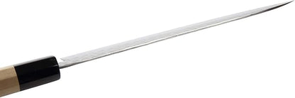 Japanese Chef Knife Hammered Damascus VG-10 46 Layer Octagonal Magnolia Wood Handle, Gyuto 8.3-inch (210mm)