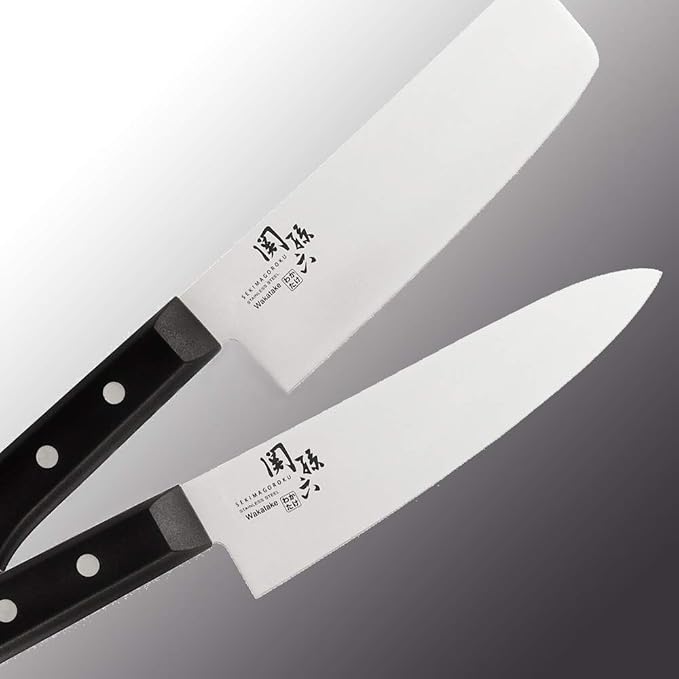 Kai KAI AB5421 Small Santoku Knife Seki Magoroku Wakatake 5.7 inches (145 mm), Made in Japan