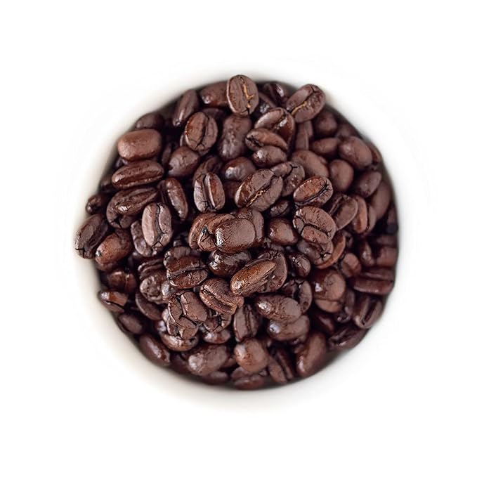 Fresh Roasted Coffee, French Roast Whole Bean Coffee, Dark Roast, Kosher, 5 lb (80 oz)
