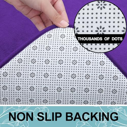 Smiry Memory Foam Bath Mat 30x20, Extra Soft and Absorbent Bathroom Rugs