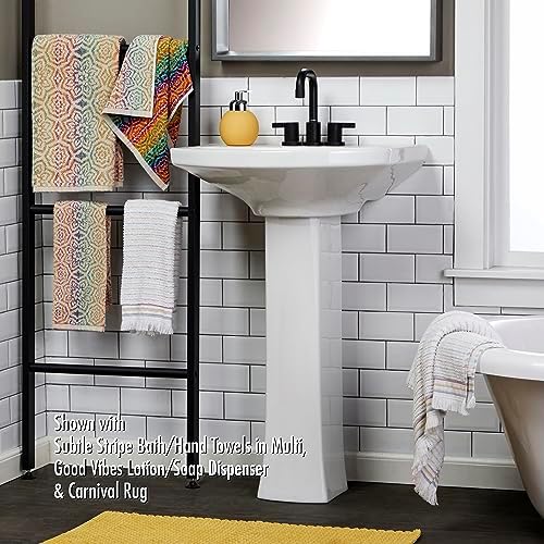 SKL Home Rhapsody Bath Towel, Premium 100% Cotton, Multi