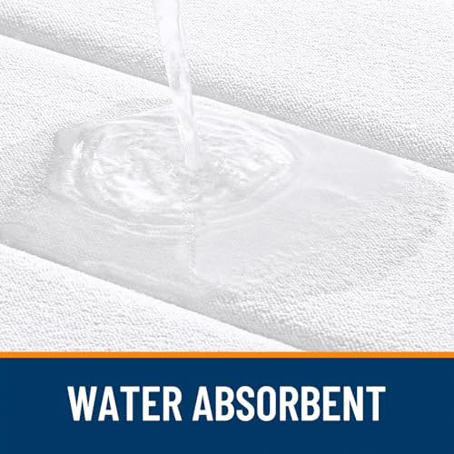 OLANLY Memory Foam Long Bathroom Rugs Runner 59x24, Super Soft Absorbent