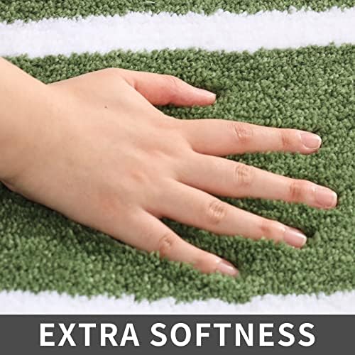 COSY HOMEER Non-Slip Bath Mats Extra Thick Absorbent Plush Washable