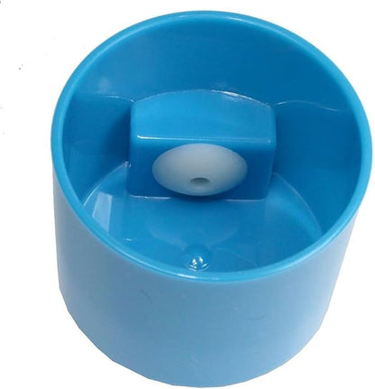 Vitavac - 5g to 20 grams Airtight Multi-Use Vacuum Seal Portable Storage Container for Dry Goods, Food, and Herbs - Light Blue Clear