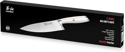 Cangshan L1 Series 1026887 German Steel Forged 8" Chef's Knife,