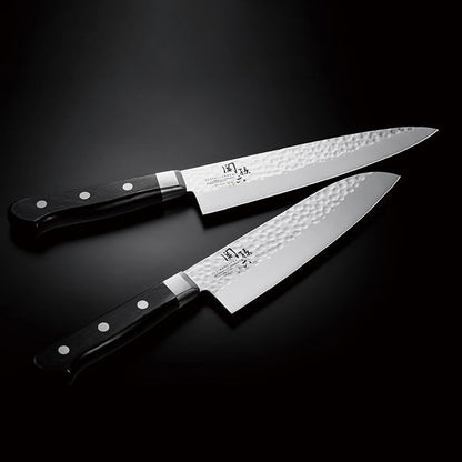 Kai Corporation AB5461 Kai Seki Magoroku Petty Knife, Hammered Knife, 4.7 inches (120 mm), Made in Japan