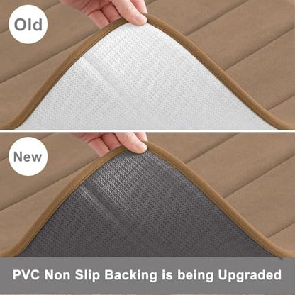 Buganda Memory Foam Bath Mat 35.4 x 24, Ultra Soft Absorbent Bathroom Rugs