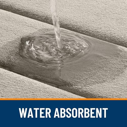 OLANLY Memory Foam Long Bathroom Rugs Runner 59x24, Super Soft Absorbent