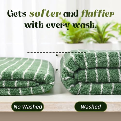 Bath Towels 2 Pack, Lighter & Quick Dry Towels Large 27.5 x 55 inches,