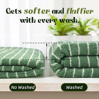 Bath Towels 2 Pack, Lighter & Quick Dry Towels Large 27.5 x 55 inches,