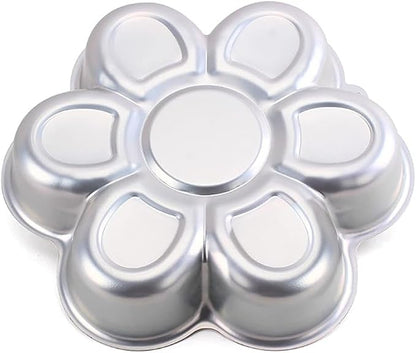Flower Shaped Cake Pan, Aluminum 3D Flower Cake Mold for Baking Mould Tin Cake Pan