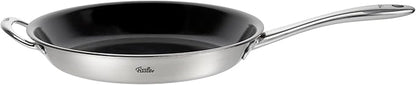 Fissler M5 Pro-Ply Stainless Steel Frying Pan, 12.6 Inch | 5-Ply, Ceramic Non-Stick, Made Without Added PFAS/PTFE, Made in Germany, Induction Compatible