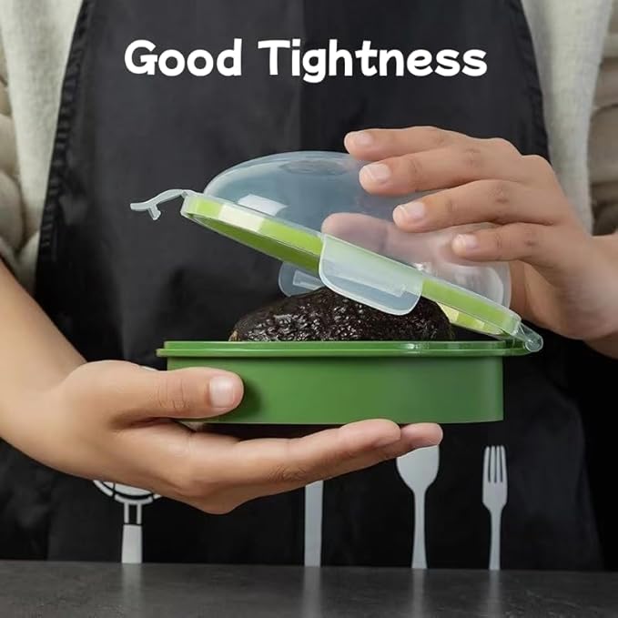 Nicerice Avocado Saver and Keeper - Portable, Reusable Fresh Storage for Fridge - Crisper to Keep Your Avocados Fresh for Days (2)