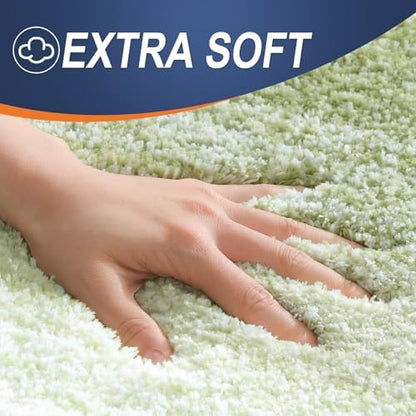 OLANLY Bathroom Rugs Mat 36x24, Extra Soft Absorbent Microfiber Bath Rugs
