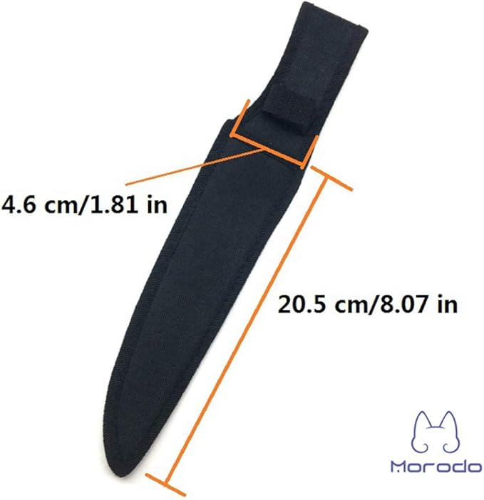 Morodo 8" Chef Knife Scabbard Sheath (Black Nylon)