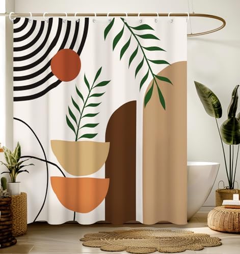 Bathroom Shower Curtain Cute Cortinas para Baño 72 x 72, Art