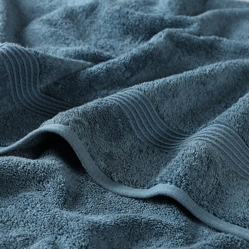 Superior Egyptian Cotton 10-Piece Face Towel Set , Small Towels For Facial, Spa, Quick Dry, Absorbent Towels, Bathroom Accessories, Guest Bath, Home Essentials, Washcloth, Airbnb, Sapphire