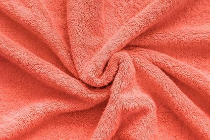 American Veteran Towel, 100% Cotton Turkish Bath Towels for Bathroom 4 Pack, 27x54 Extra Large Premium Soft Drying Bathroom Towels, Coral