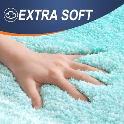 OLANLY Bathroom Runner Rug 70x24, Extra Soft Absorbent Microfiber Bath Rugs