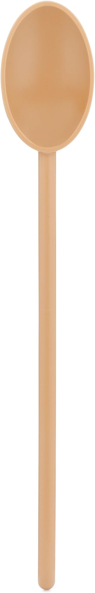 Matfer Bourgeat Exoglass® High Temperature Cooking Spoon, Tan, 17 3/4"