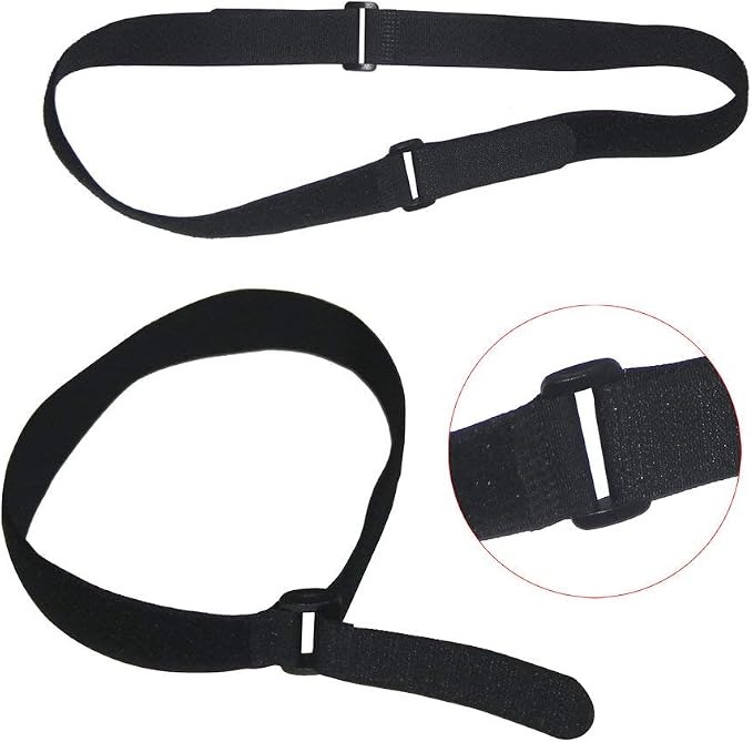 YiwerDer Reusable Fastening Cable Straps and Cable Ties Set 24 Pack(8"-12"-18"-24"), Adjustable Hook Loop Cord Management Wire Organizer Straps