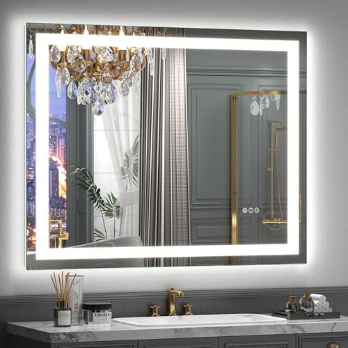 40x36 Inch LED Lighted Bathroom Vanity Mirror
