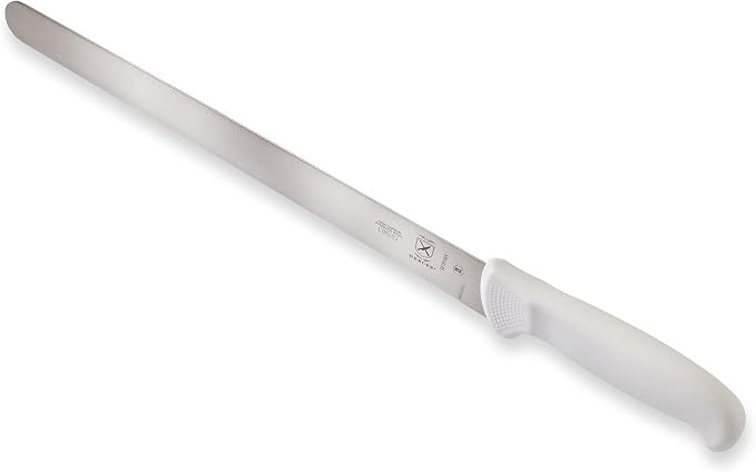 Mercer Culinary Ultimate White 12" Plain Edge Slicer Knife