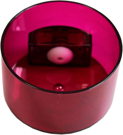 Minivac - 10g to 30 grams Airtight Multi-Use Vacuum Seal Portable Storage Container for Dry Goods, Food, and Herbs - Red Tint