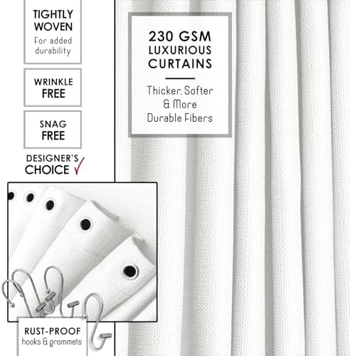 Clara Clark Bathroom Set - White Bathroom Accessories Set, 24PC Bathroom Accessory Set, Bathroom Sets with Shower Curtain Set, Adhesive Corner Shower Caddy Hanging & Soap Dispenser