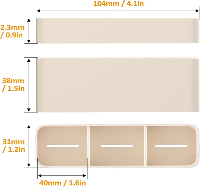 MoodLife Straw Holder for Cabinet Door, 2 Pack Silicone Peel and Stick Straw Organizer, Adhesive Kitchen Cabinet Cupboard Storage Holder for Straws, Spoons, Coffee Bar, Pantry (White)