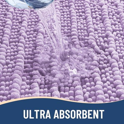 Arotive Bathroom Rugs Mat 47x24, Soft Absorbent Chenille Shaggy Bath Mat