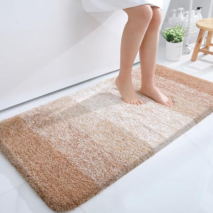OLANLY Bathroom Runner Rug 44x24, Extra Soft Absorbent Microfiber Bath Rugs