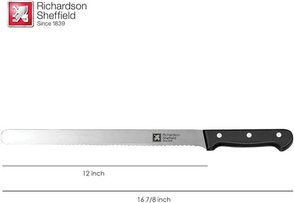 Richardson Sheffield Universal NSF Approved Professional Genoise Cake Knife, 12-Inch