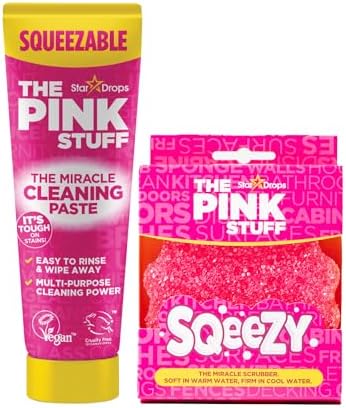 Stardrops The Pink Stuff Squeezable Cleaning Paste with SQeeZY Sponge