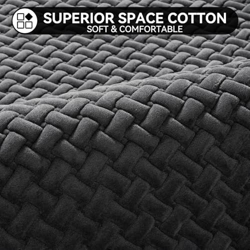 YDKGL Bathroom Runner Non Slip, Extra Soft Absorbent Quick Dry Bath Mats, Foam Weave Texture Thin Bath Rugs Washable with Rubber Backing, 20" x 59“