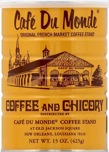 Cafe Du Monde Coffee Chicory | Ground | 15 Ounce | Pack of 2