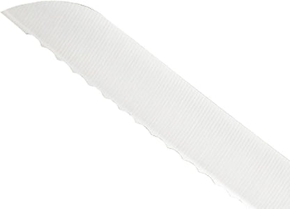 Mercer Culinary M22508 Millennia Black Handle, 8-Inch Wavy Edge, Bread Knife