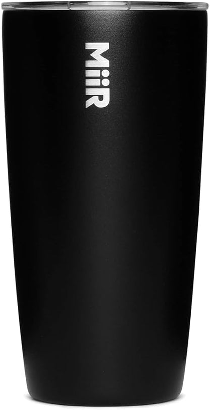 MiiR Tumbler, 16oz | Insulated Stainless Steel with Press Fit Slide Lid – Splash Proof Design, Holds Hot & Cold Beverages, Cup Holder Compatible