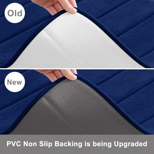 Buganda Memory Foam Bath Mat 59 x 20, Ultra Soft Absorbent Bathroom Rugs