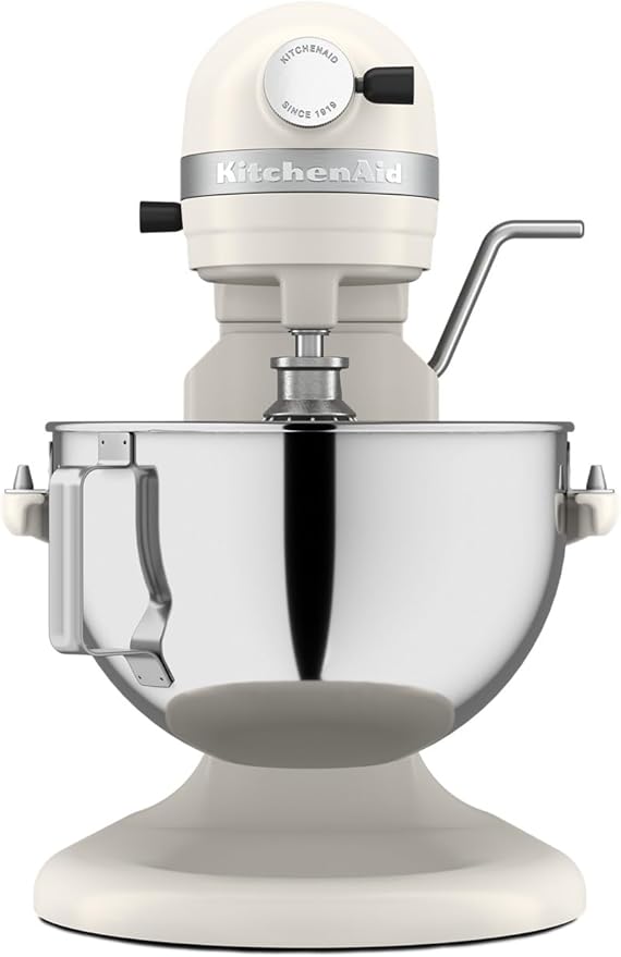 KitchenAid 5.5 Quart Bowl-Lift Stand Mixer with 11 Speeds, KSM55SXXX, Porcelain White