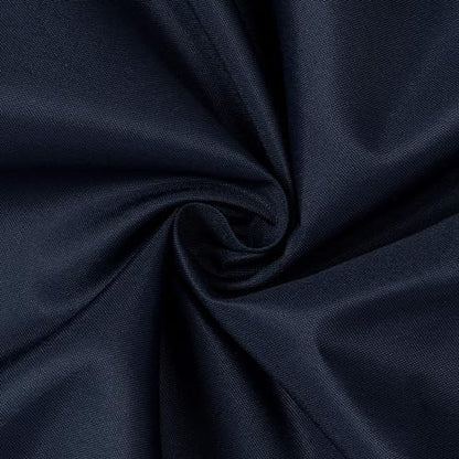 N&Y HOME Fabric Shower Curtain or Liner 36 x 72 Inches Stall Size, Navy