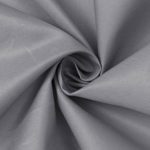 N&Y HOME Fabric Shower Stall Curtain or Liner 36 x 72 Inches, Gray