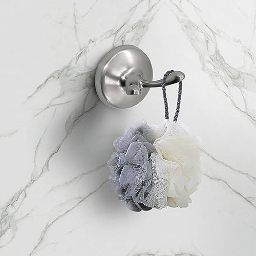 8 Pieces Bathroom Hardware Set Brushed Nickel Adjustable Expandable Towel Bars Towel Ring Wall Mount Toilet Paper Holder Towel Hooks Towel Racks Hand Towel Holder Bathroom Accessory Set