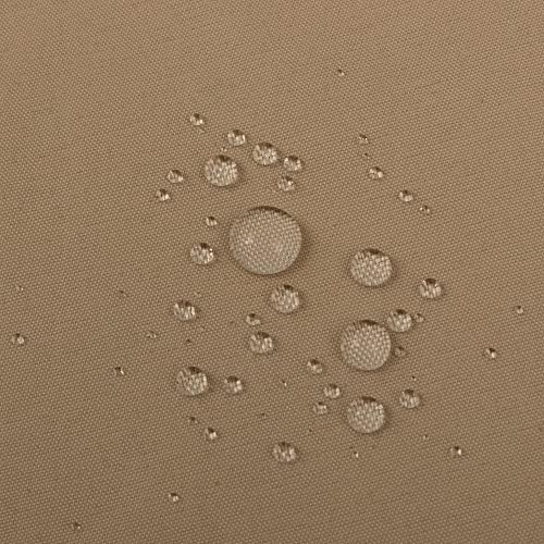 ALYVIA SPRING Waterproof Fabric Shower Curtain or Liner Coffee Brown, 72x72