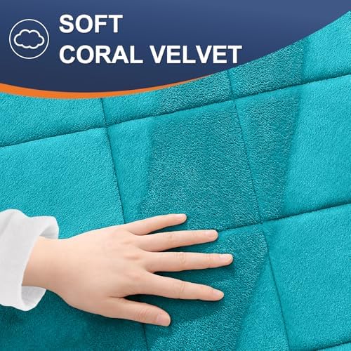OLANLY Memory Foam Bath Mat 47x20, Ultra Soft and Absorbent Bathroom Rugs