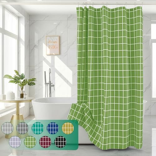 Fabric Shower Curtains for Bathroom-Cloth Modern Farmhouse Shower Curtain
