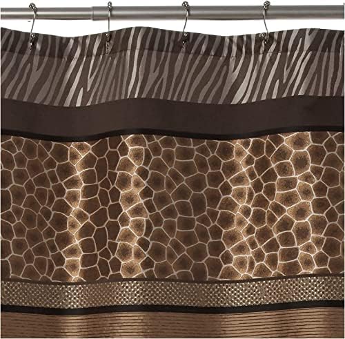 Safari Stripes Shower Curtain Fabric Shower Curtain for Bathroom Classic Unique Design Luxury Animal Print Bathroom Curtain Bathtub Home Western Décor 72"x70"