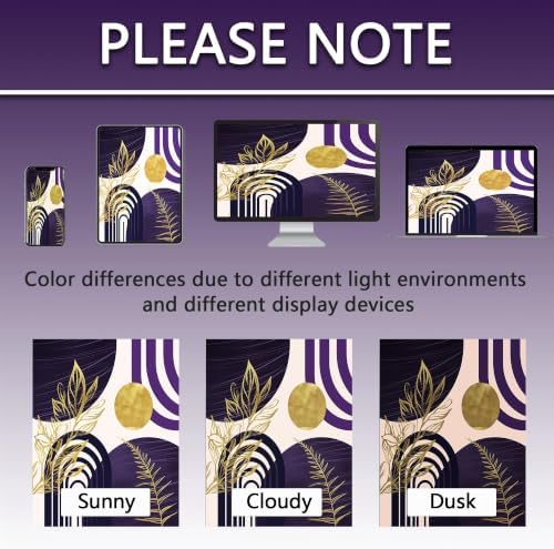 Dark Purple and Gold Stall Shower Curtain, 36X72 in Narrow Small