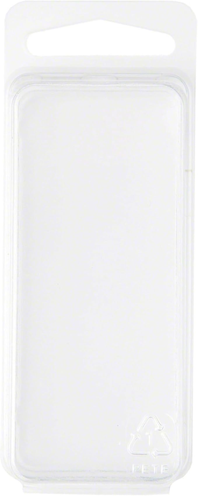 Collecting Warehouse Clear Plastic Clamshell Package / Storage Container, 3.06" H x 1.25" W x 1" D, Pack of 25